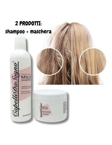 Shampoo e Maschera per extension cura e mantenimento